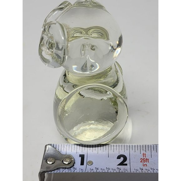 Vintage Art Glass Action International LTD Paperweight Owl Figurine - Picture 8 of 9